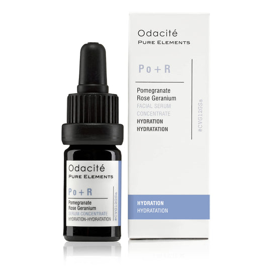 OdacitÃ | Po+R Hydration Facial Serum Concentrate | Pomegranate & Rose Geranium | Skin Hydration For Improved Texture And Plumpness | Natural, Vegan & Cruelty-Free | 5ml