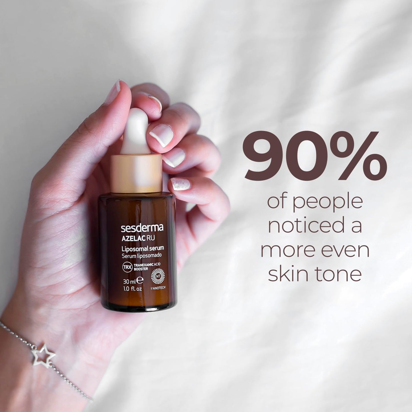 SESDERMA AZELAC RU-Serum | Despigmentante, Anti Manchas, tratamiento contra: Manchas, Melasma, Pecas | Retinol + Vitamina C + Ácido Azeláico | 30 ml