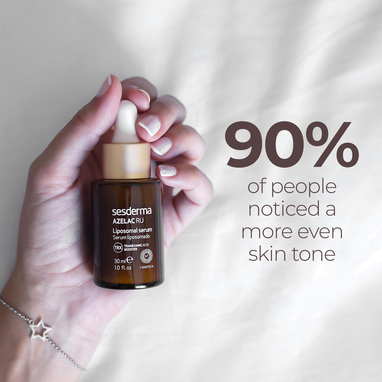 SESDERMA AZELAC RU-Serum | Despigmentante, Anti Manchas, tratamiento contra: Manchas, Melasma, Pecas | Retinol + Vitamina C + Ácido Azeláico | 30 ml