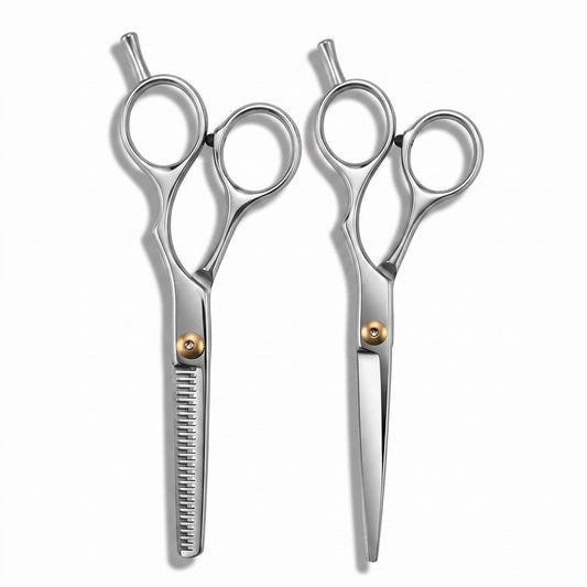 Tijeras para Cortar El Cabello, Acero Inoxidable 6 Pulgadas De Corte De Corte Limpio Tijeras Afiladas para Peluquería De Peluquería De Pastor