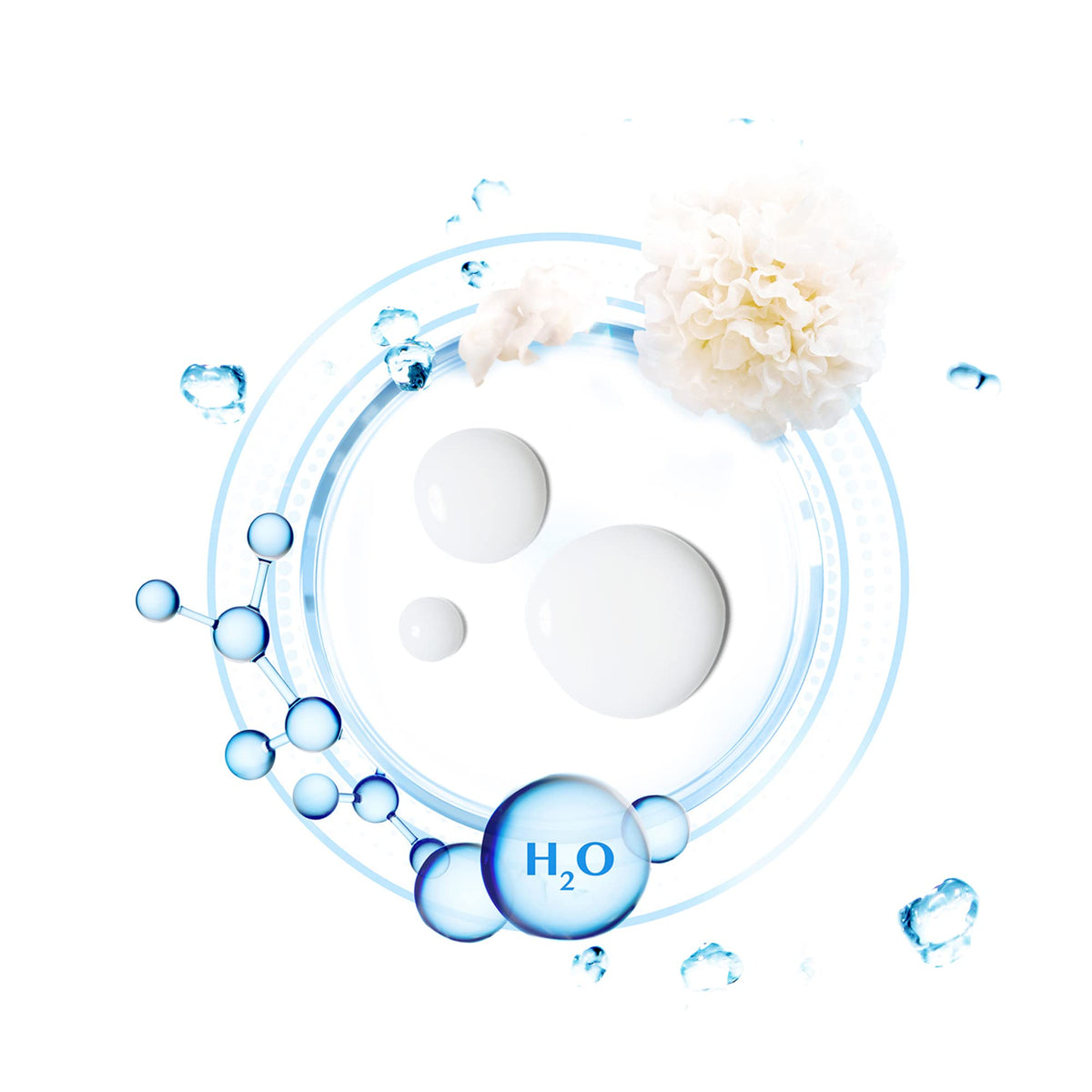 Foreo Máscara Facial H2Overdose Advanced Collection 2.0 UFO-Activated Hidratante con Ácido Hialurónico y Vitamina E para Todo Tipo de Piel Seca y Escamosa 6 U por Paq