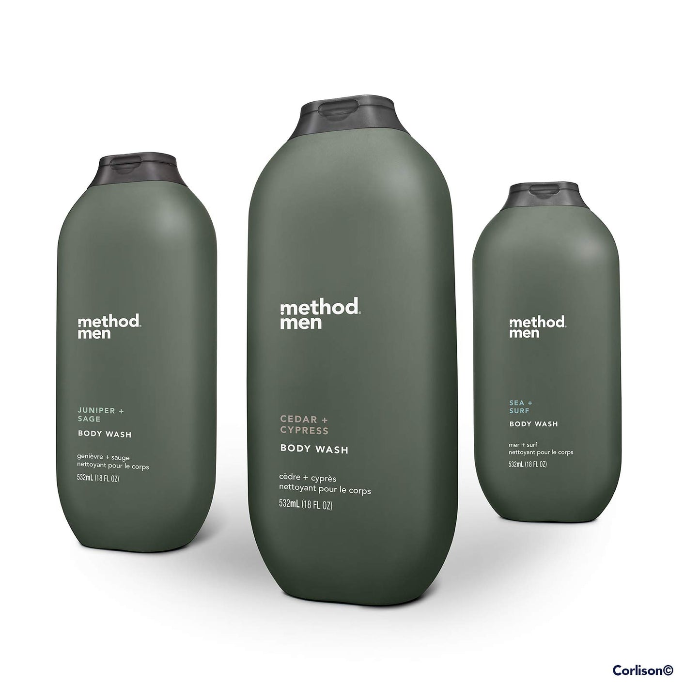 Method Men, Body Wash, Sea + Surf, 18 fl oz (532 ml)