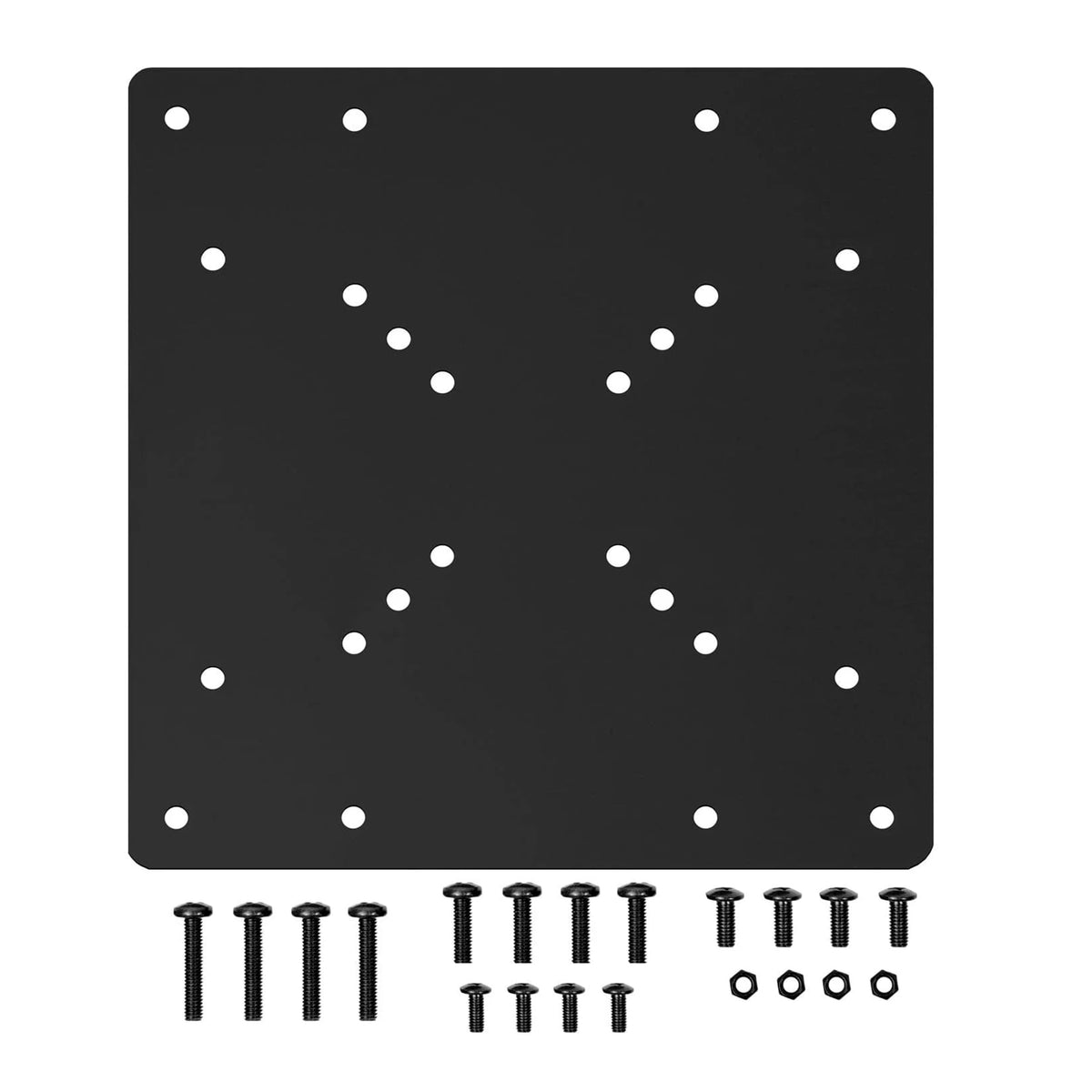 Placa Adaptadora de Montaje VESA Mount-It! Acero Gran Calibre con Kit de Conversión para Monitor y TV