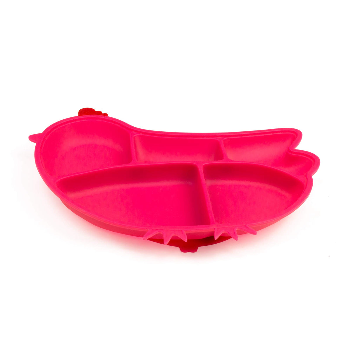 Innobaby Din Din Smart - Bandeja de silicona para pollos infantiles, Rosado