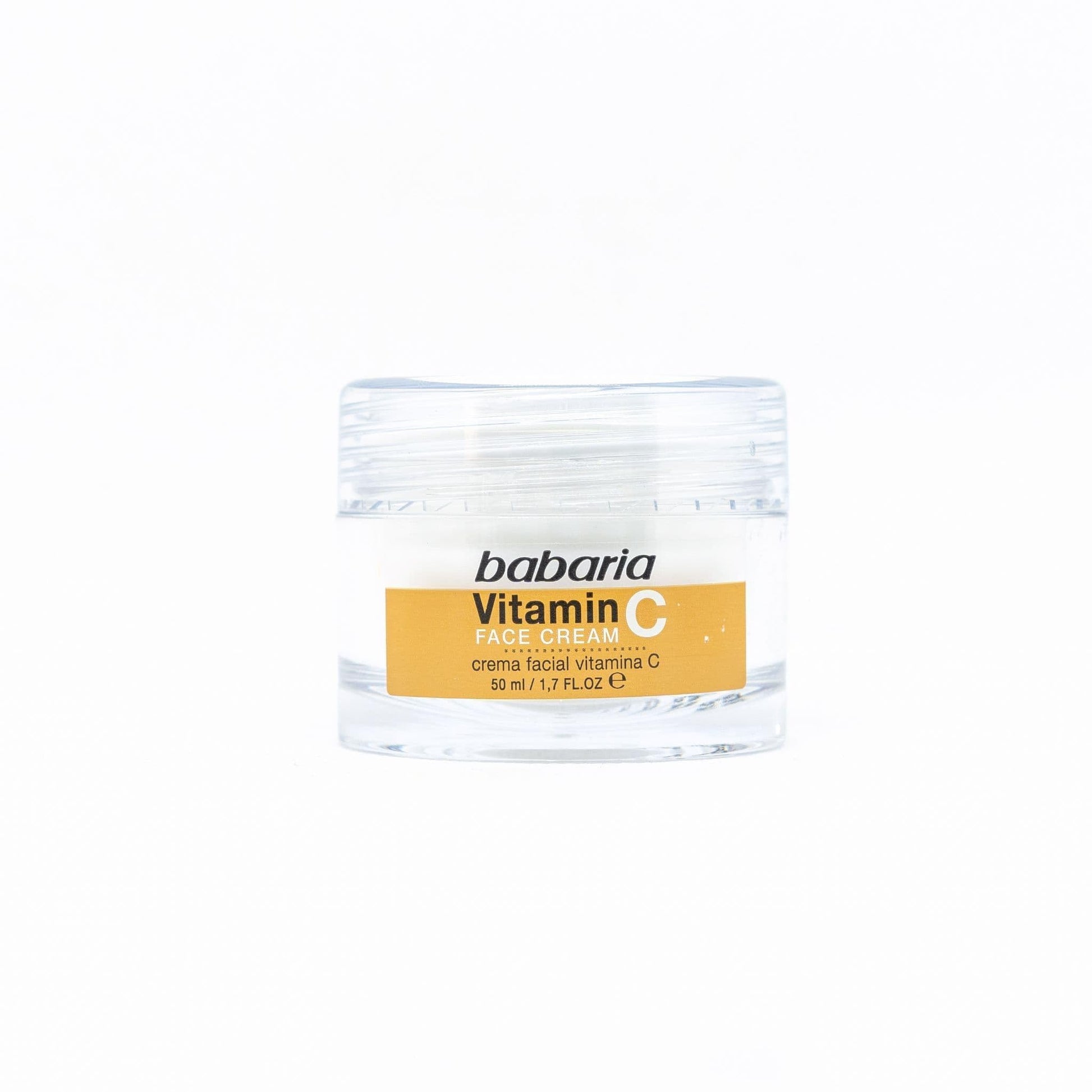 Babaria Crema Facial Vitamina C Babaria, 50ml, Luminosidad para tu rostro.