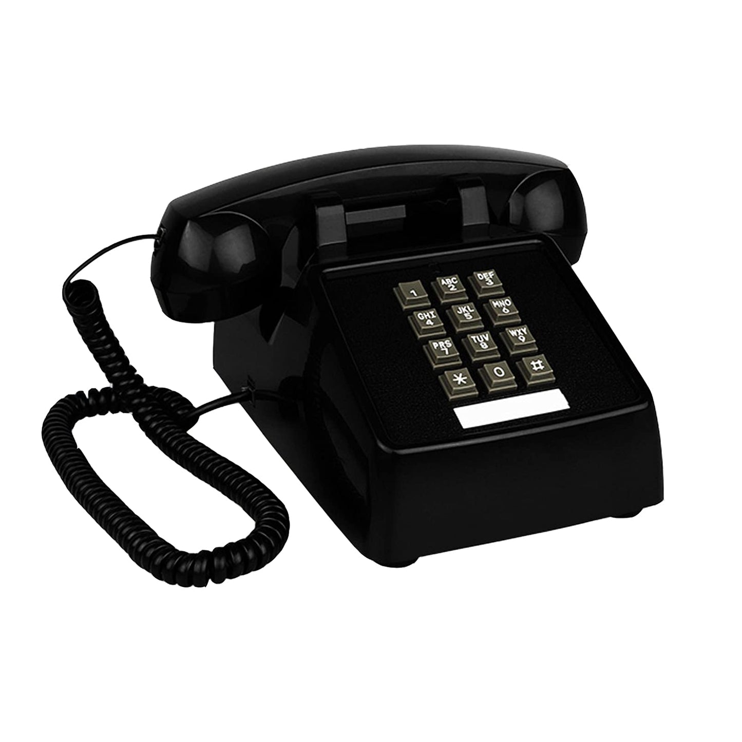 Benotek - Teléfono Fijo para el Hogar Retro Amplificado de una Sola Línea con Timbre Extrafuerte, Teléfono de Escritorio con Cable, Teléfono de Línea Fija para el Hogar, Teléfonos de Moda Antigua para