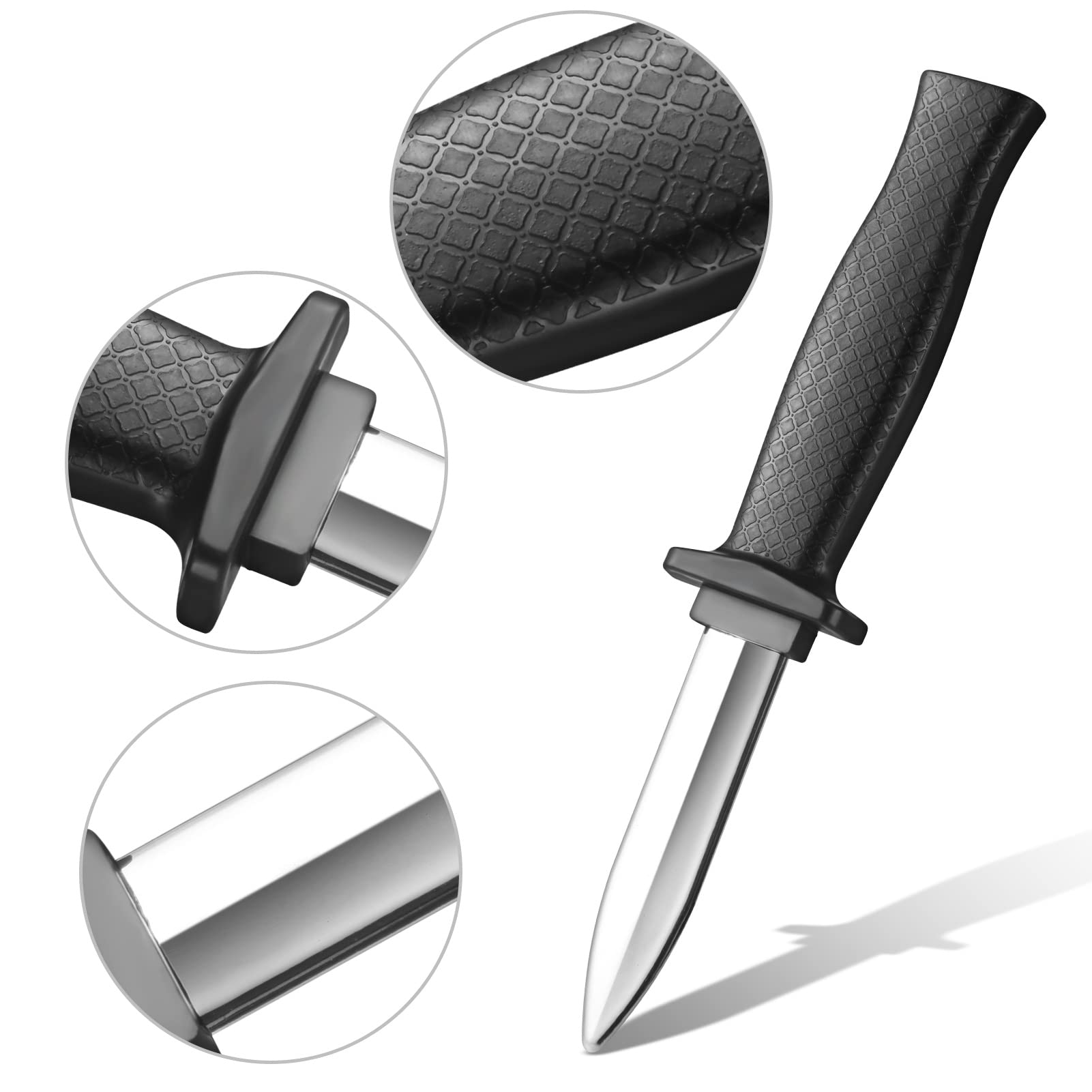 Paquete de 15 Cuchillos Retráctiles ZJoey Rojos Estilo D para Halloween