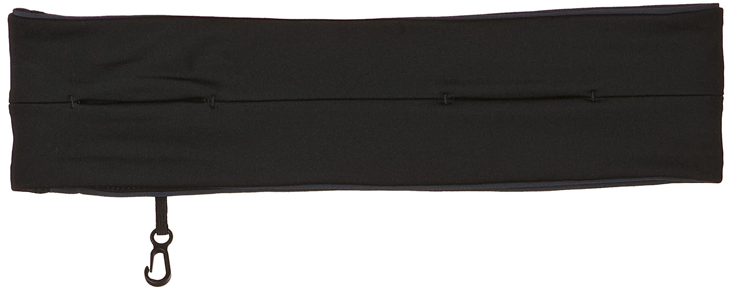 Cinturón Deportivo FlipBelt Negro Pequeño para Hombre y Mujer