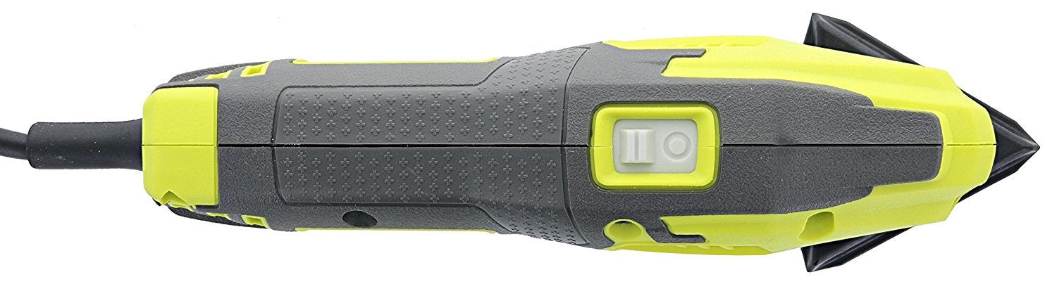 Ryobi DS1200 - Lijadora de detalles con cabeza triangular y 5 almohadillas para orejas de lijado con cable DS1200, 13.000 OBM, con cable de 2-7/8 pulgadas