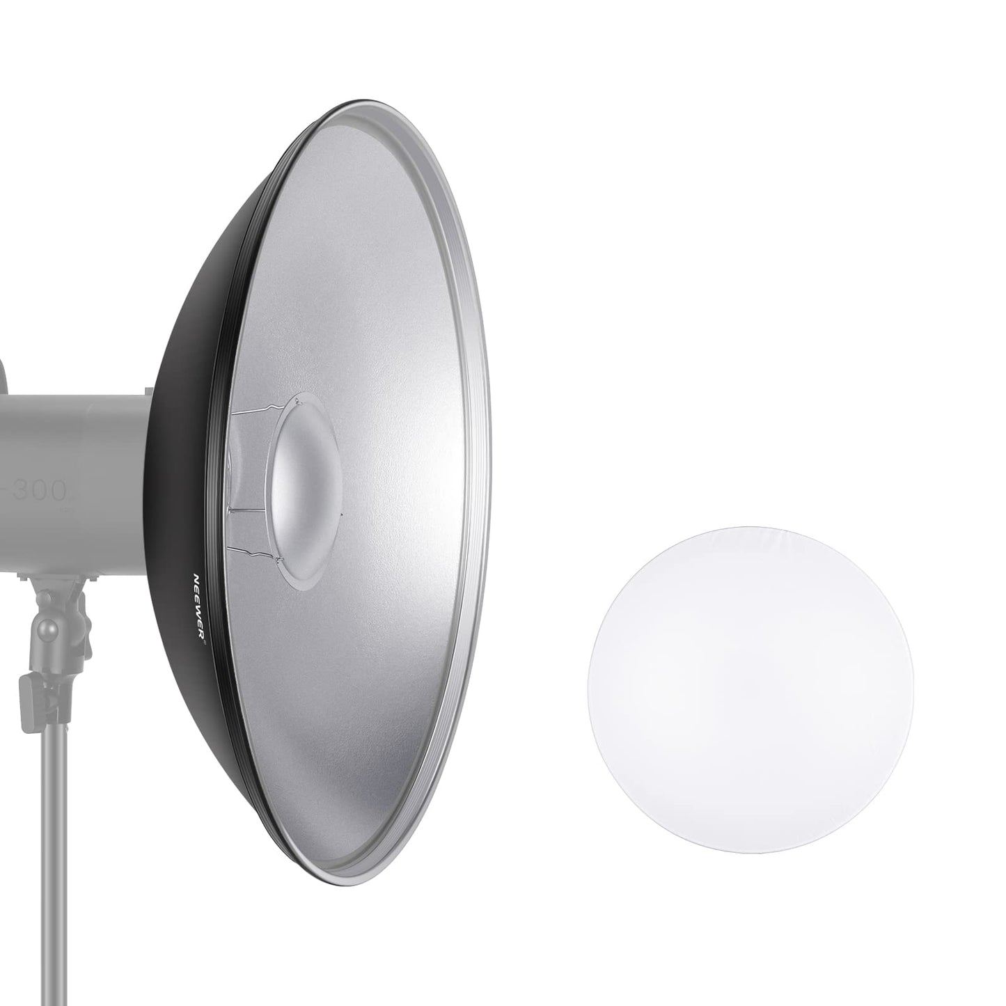 NEEWER 16"/41cm Aluminio Standard Reflector Beauty Dish