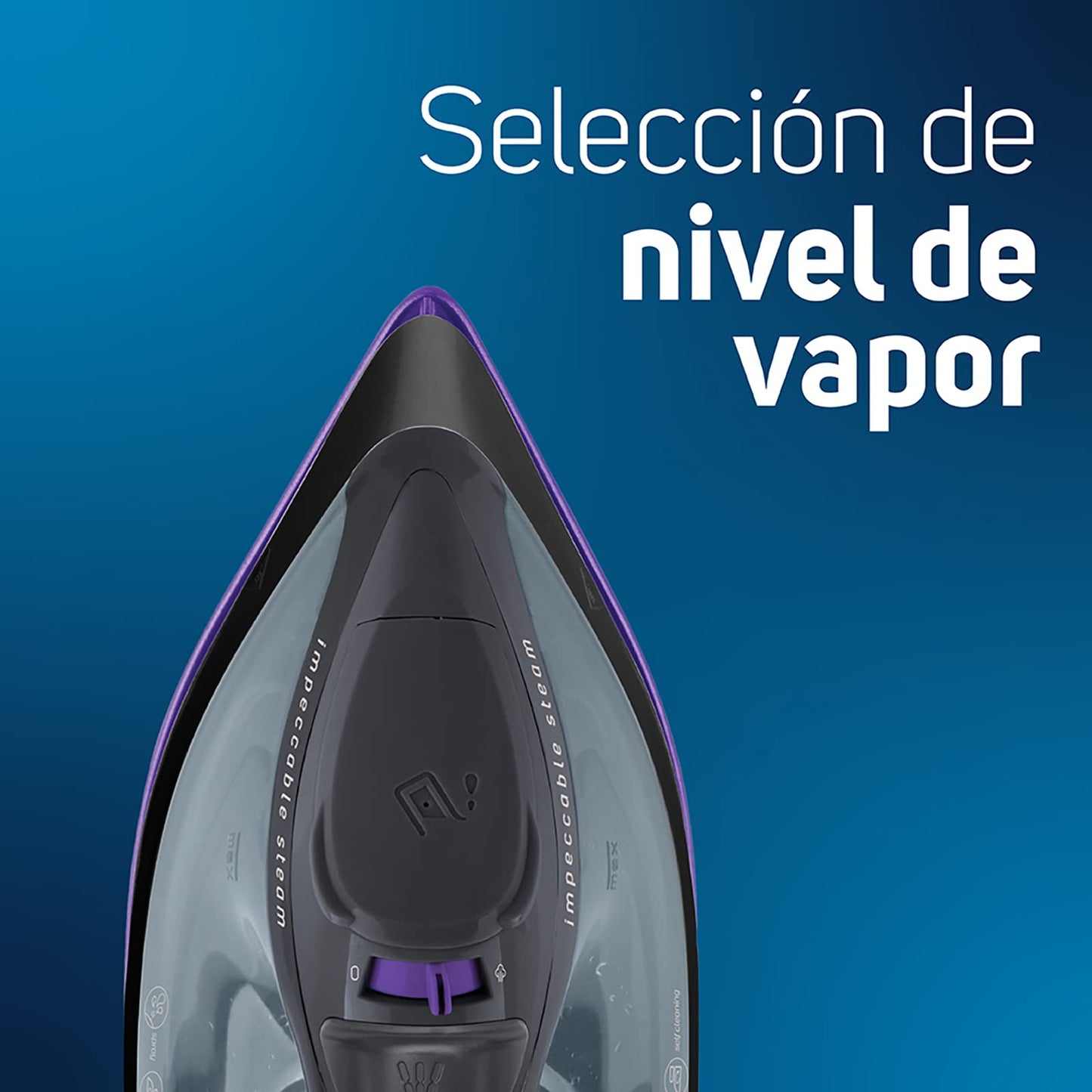 Plancha de Vapor Taurus Selene Antiadherente con Auto-limpieza