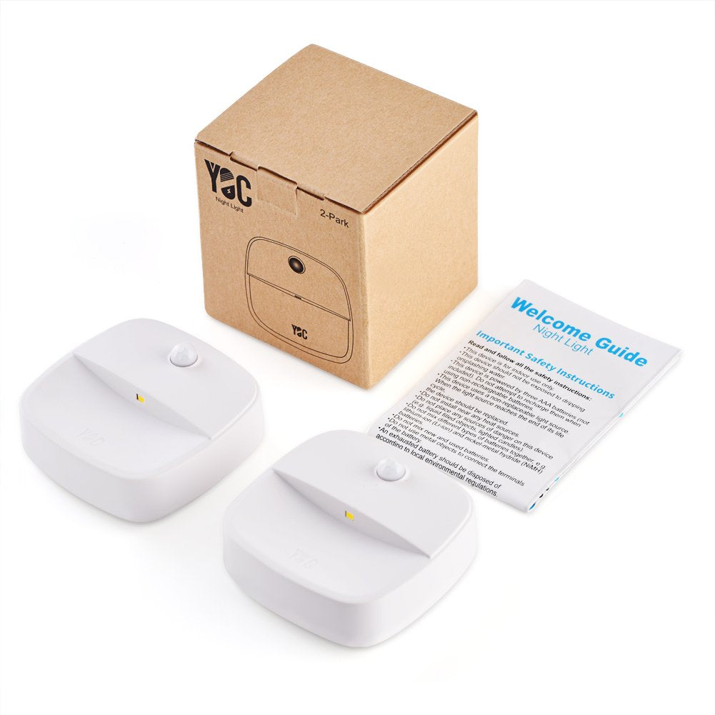 Luces Nocturnas Automáticas Vbestlife Blancas con Sensor de Movimiento para Dormitorio y Pasillo