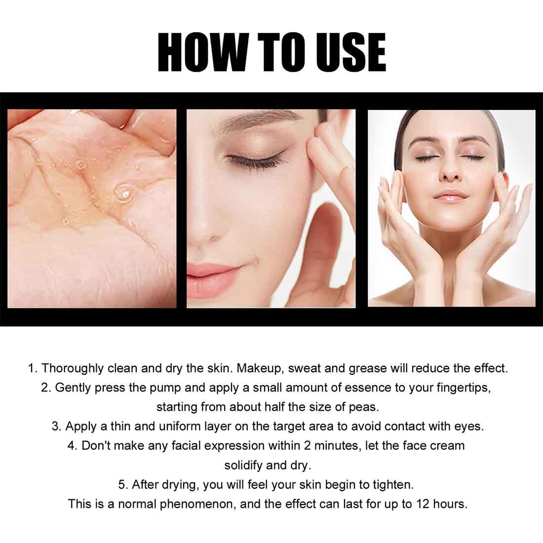 Crema Facial y Sérum Reafirmante: Tensor facial para reducir poros y líneas finas, controla el exceso de aceite en la piel. Set de 2 piezas. ¡Mejora tu rutina de skincare!