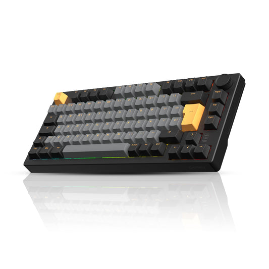 Teclado Mecánico DAREU EK75PRO Negro con Perilla 75% Español Ñ
