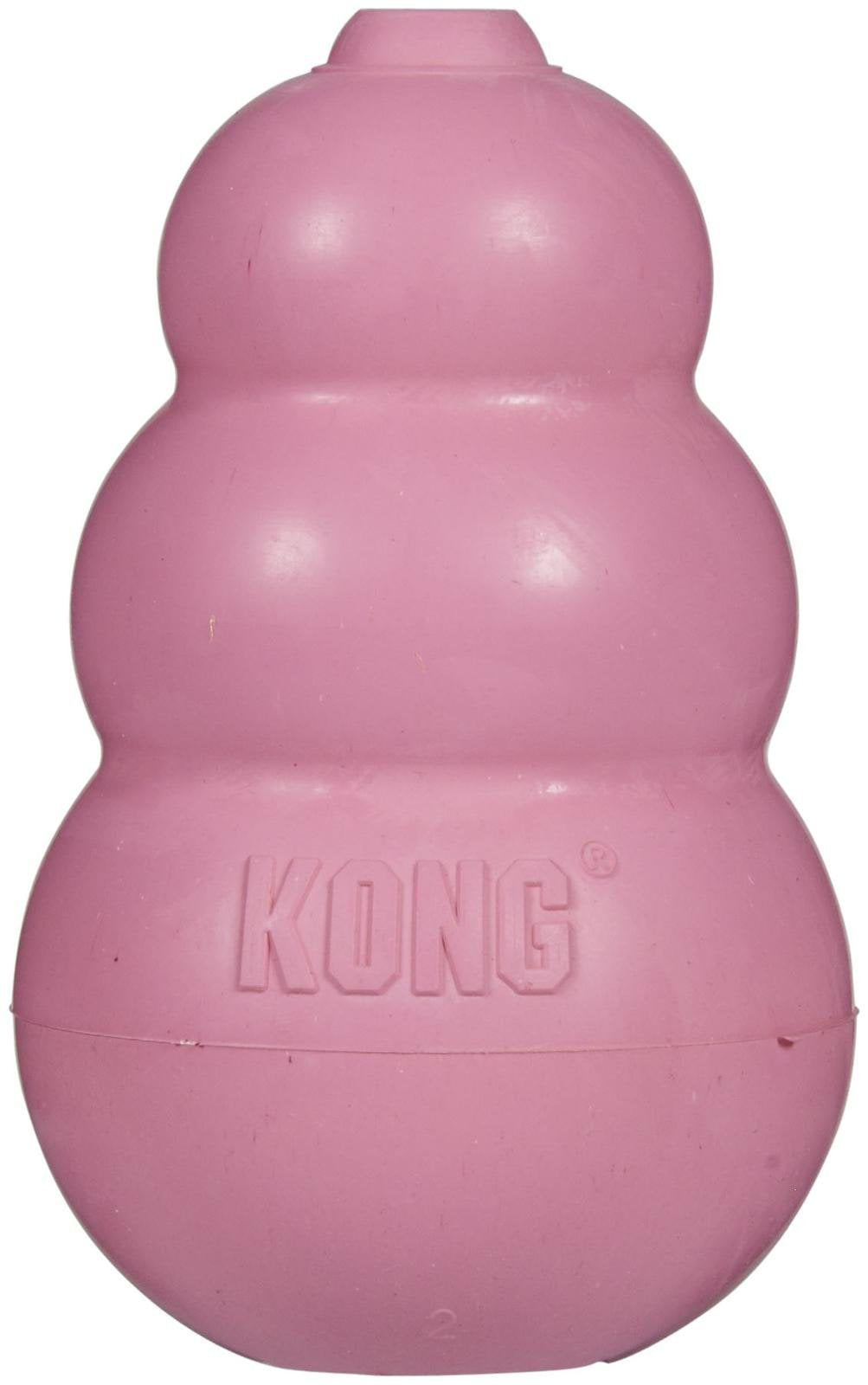 Kong Interactive Puppy Toy, color Rosa/Azul, Chico