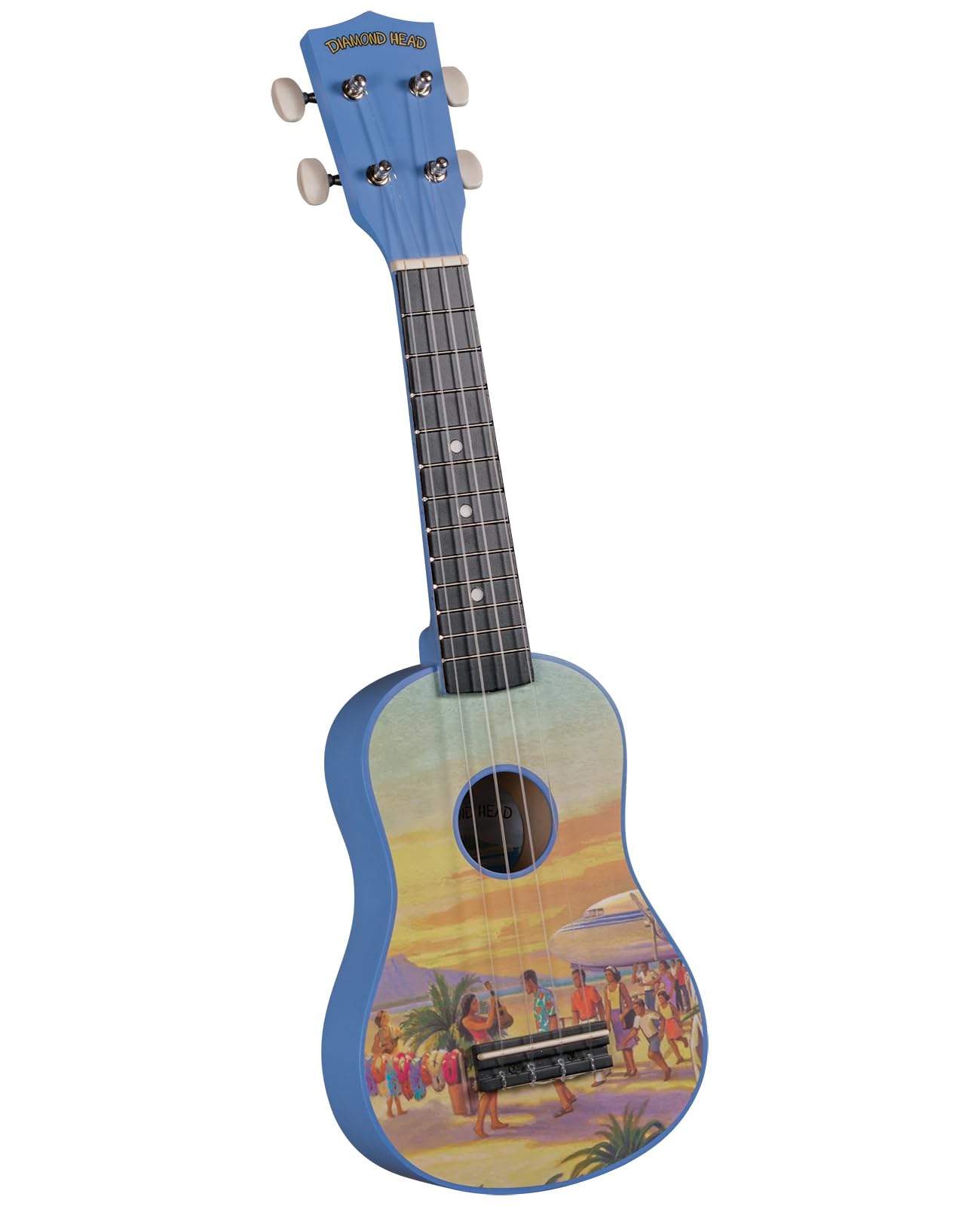 Diamond Head DU-133 Vintage Series Soprano Ukulele, Vintage Hawaii