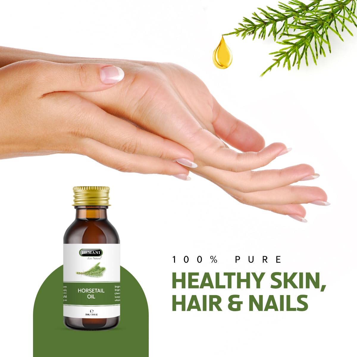 Hemani Aceite de cola de caballo - 30 ml