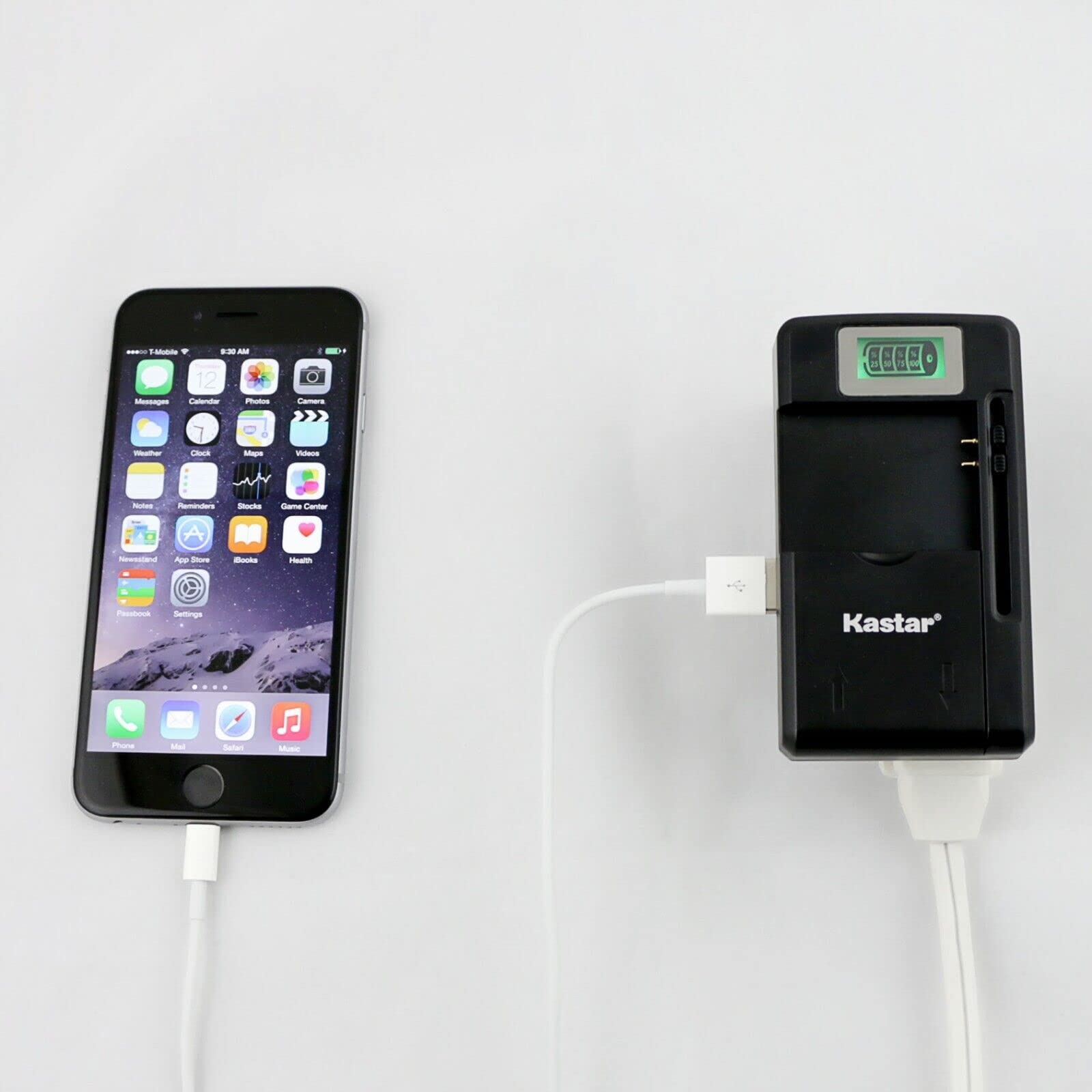 Cargador de Batería de Pared Kastar Negro Reemplazo para Nokia BL-5C