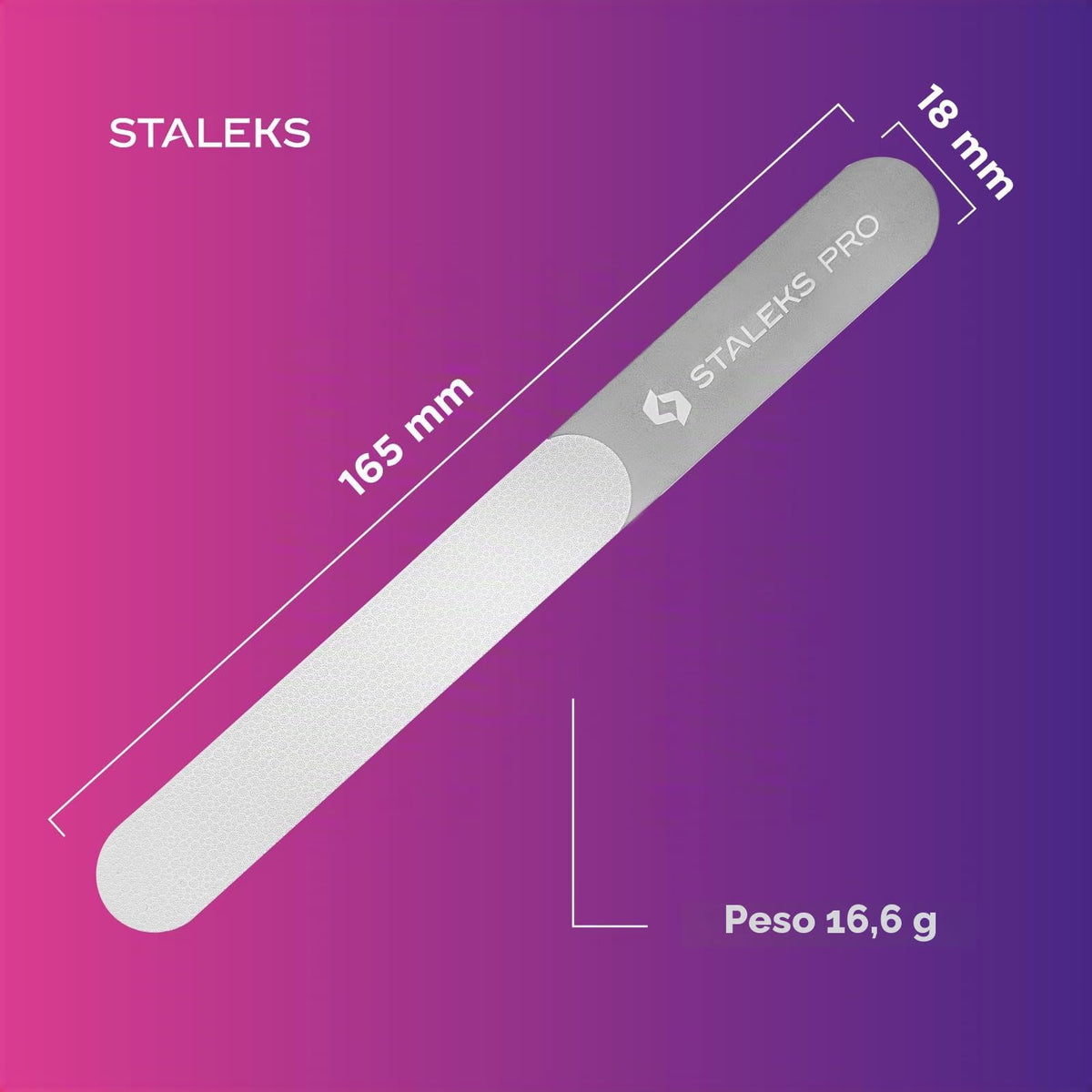 Staleks EXPERT 11 - Lima láser (165 mm)