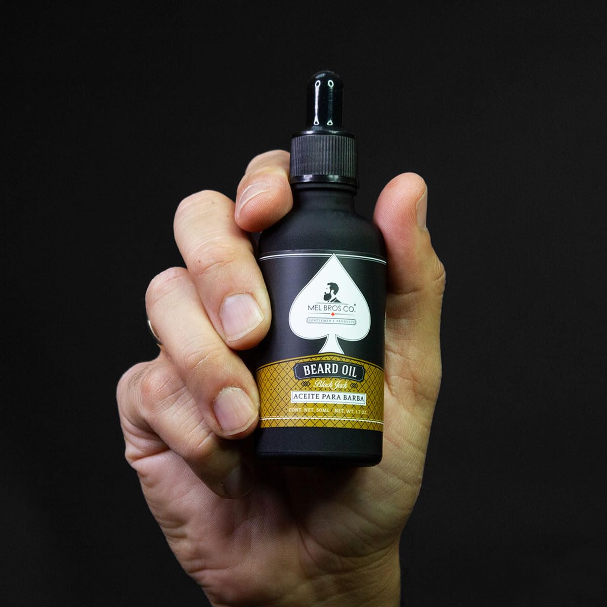 Aceite para Barba - Black Jack 50 ml (Aceite de Bergamota)