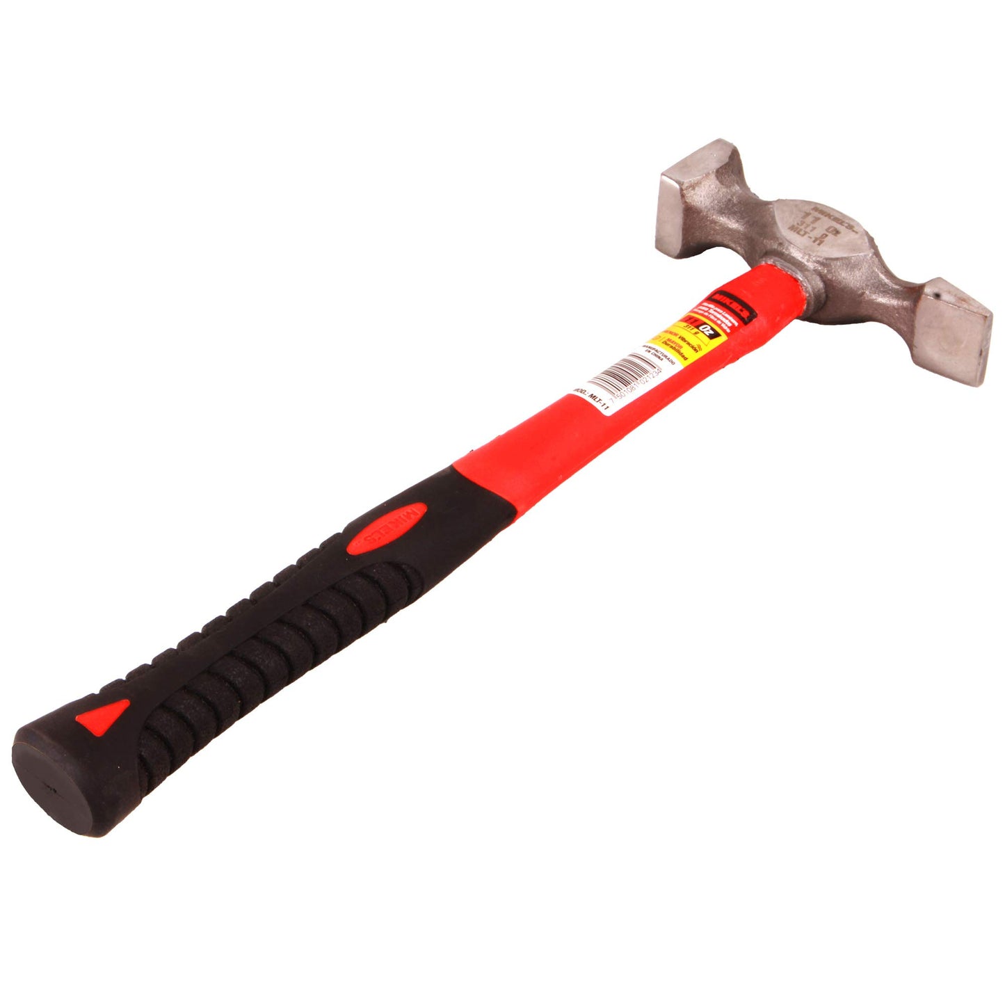 Martillo Mikel's MLT-11 Rojo para Terminados con Mango de Fibra de Vidrio