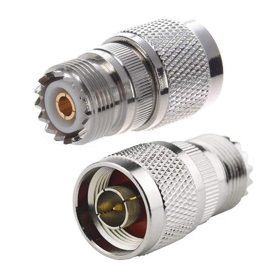 Adaptador Coaxial Tengko N Macho a UHF Hembra 2 Pack