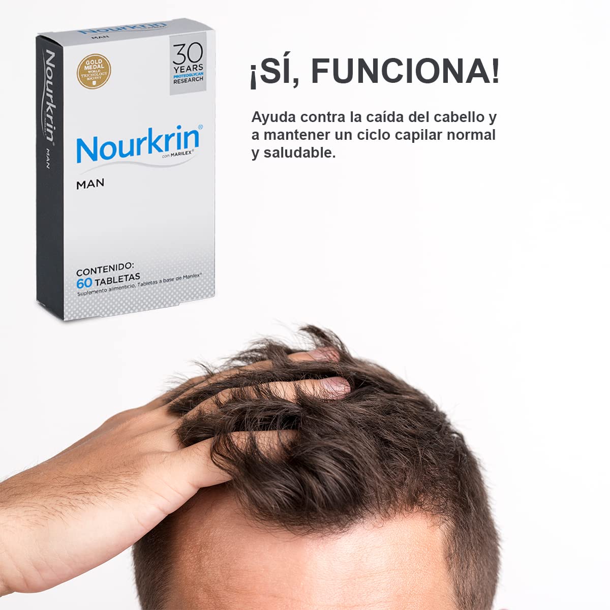 Tabletas Nourkrin Hombre 60 de Nourkrin