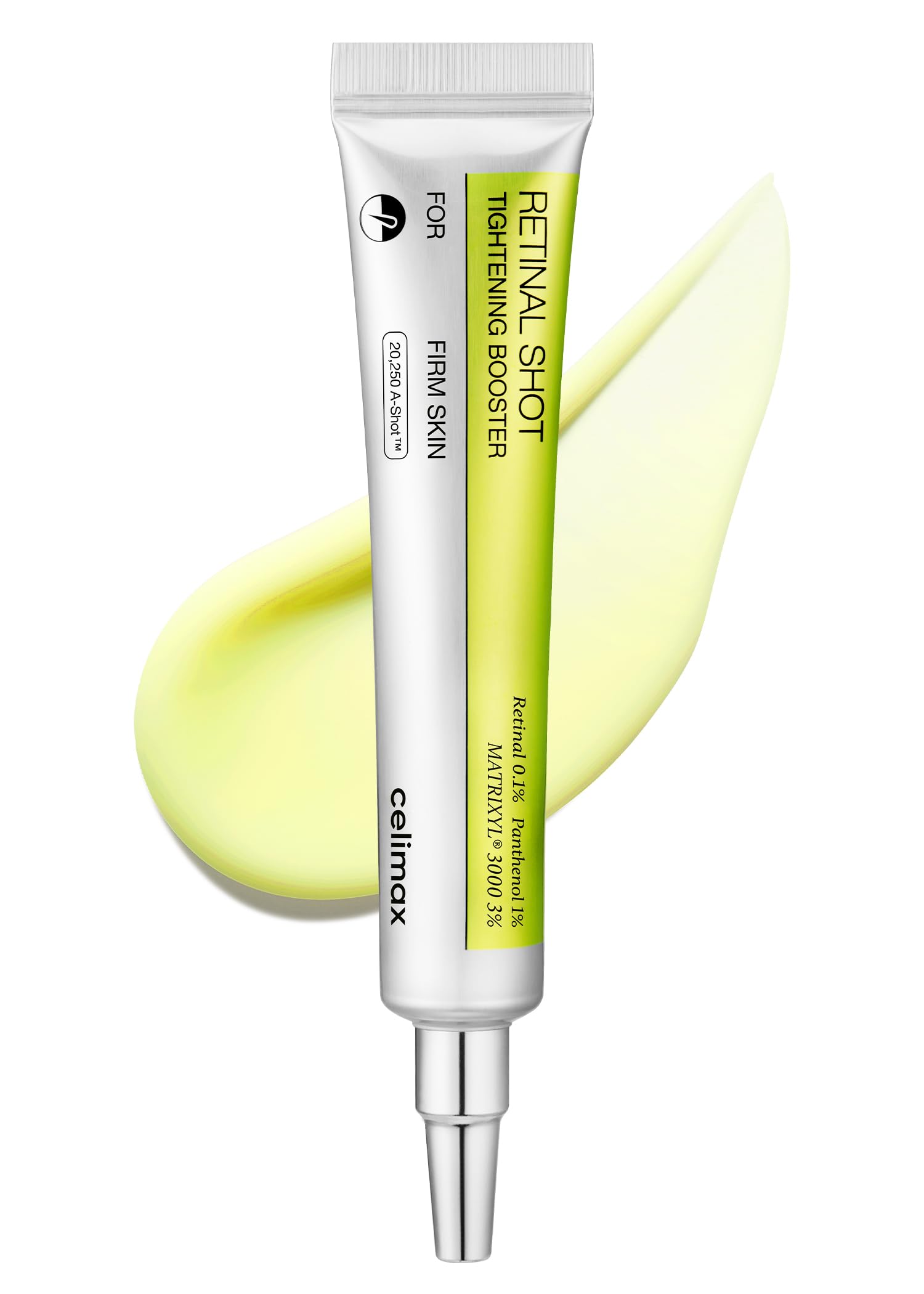 El potenciador reafirmante Vita A Retinal Shot | con retina liposomada, Matryxyl, minimizador de poros, arrugas y líneas finas, piel más firme, 15 ml