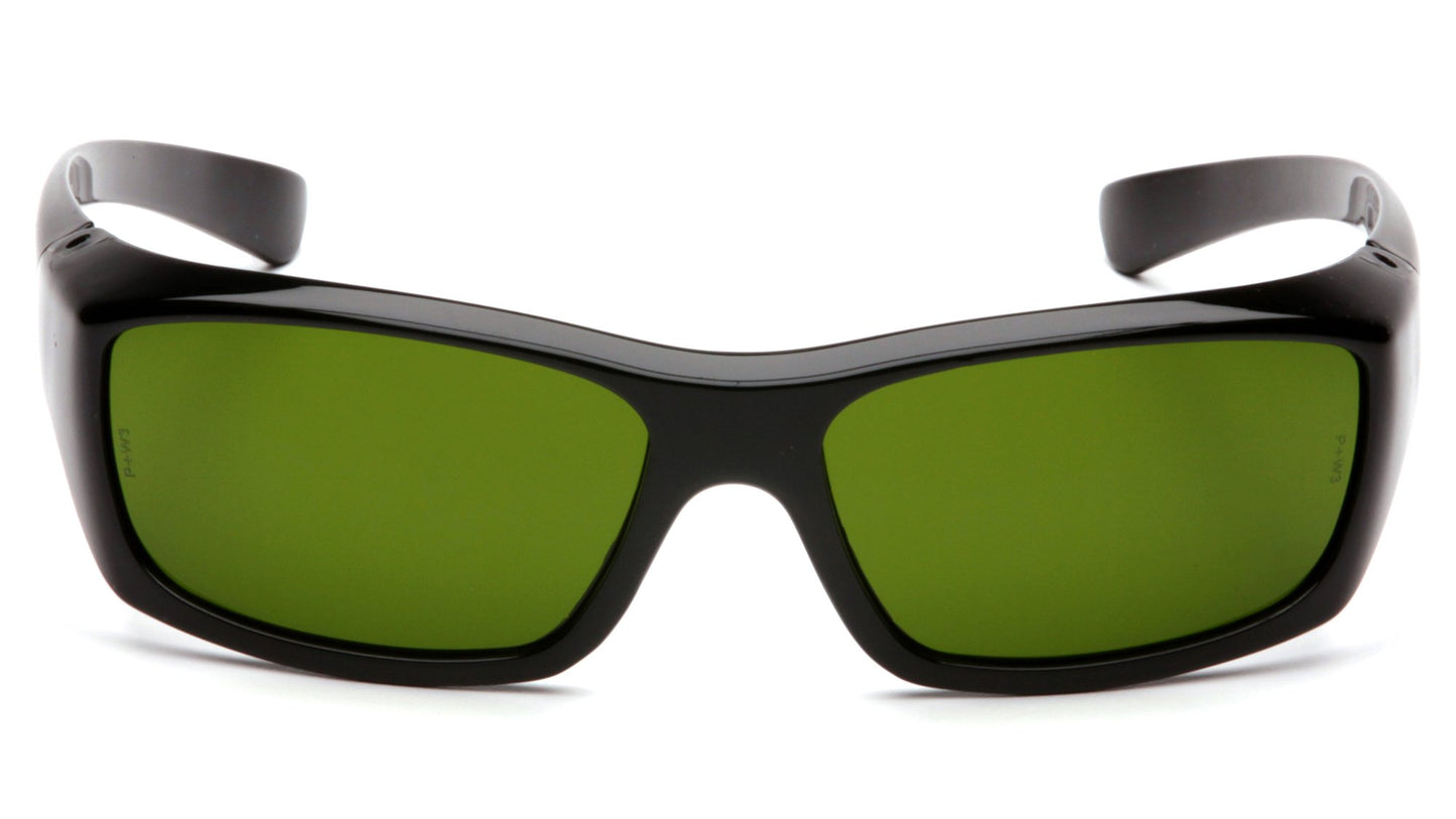 Gafas de Seguridad Pyramex Emerge Negro con Filtro IR 3.0