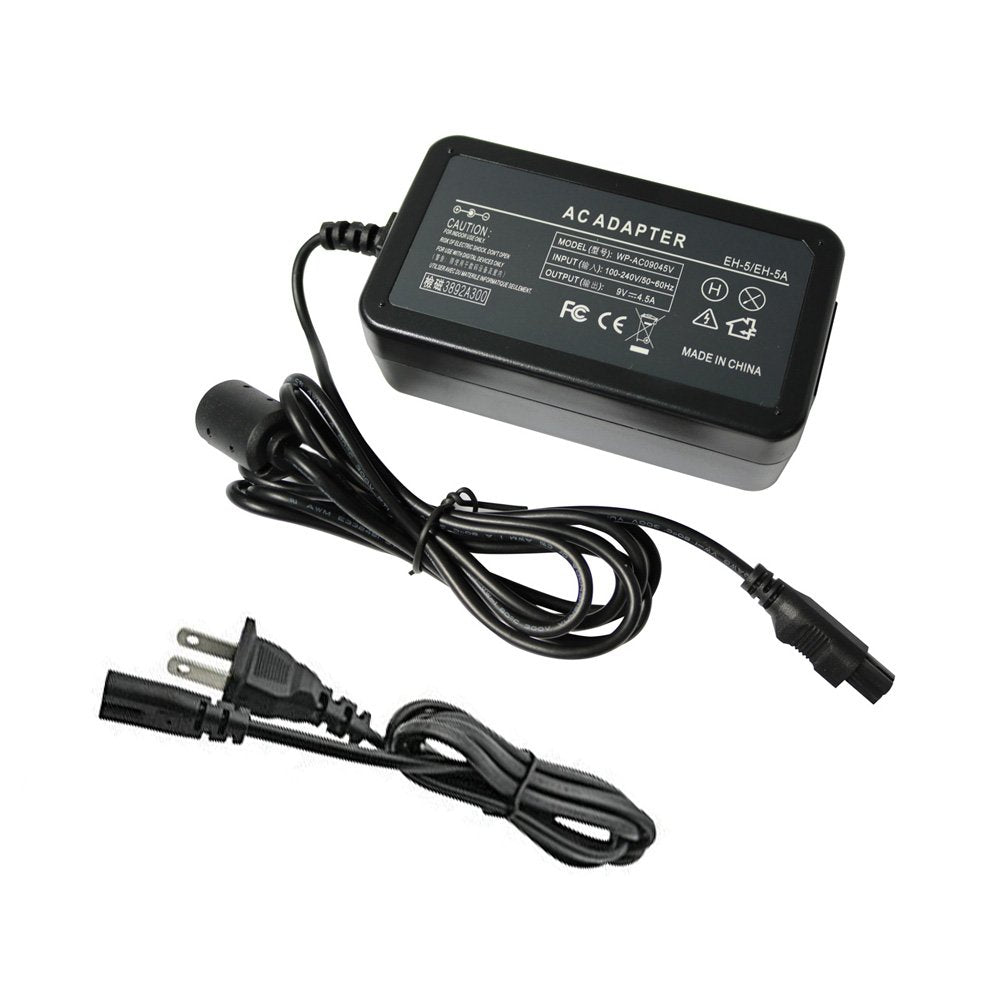 Coolbuy112 Adaptador de Corriente CA para cámara Nikon D90 D80 D70 D70S D100 D300 D300S D700, Repuesto para Eh-5 EH-5A EH-5B, Enchufe de EE. UU