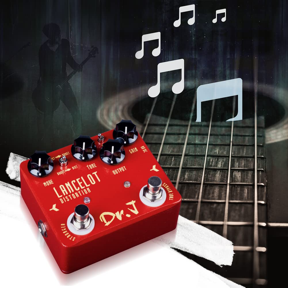 Pedal de Distorsión JOYO Clásico Modificado Gama Alta Dr.J Series para Guitarra Eléctrica