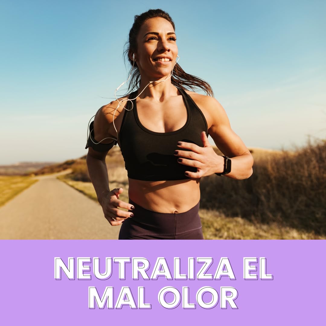 NaturalDry - Desodorante Mujer sin aluminio - Sin Parabenos - No obstruye los poros - Hidrata tu piel - Elimina el mal olor -permite la transpiración - Olor agradable a Lavanda - En tarro (3 unidades)