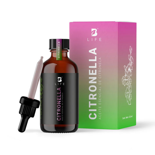 Aceite Esencial B Life Citronela Ingredientes Puros 120 ml