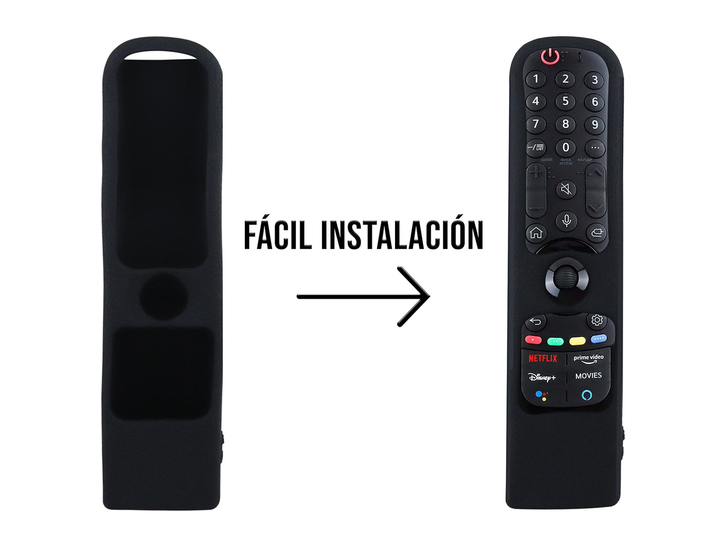 Funda para Control LG Magic MR21GA 2021 Silicon Smart 2022 MR22GR Magic MR22GA