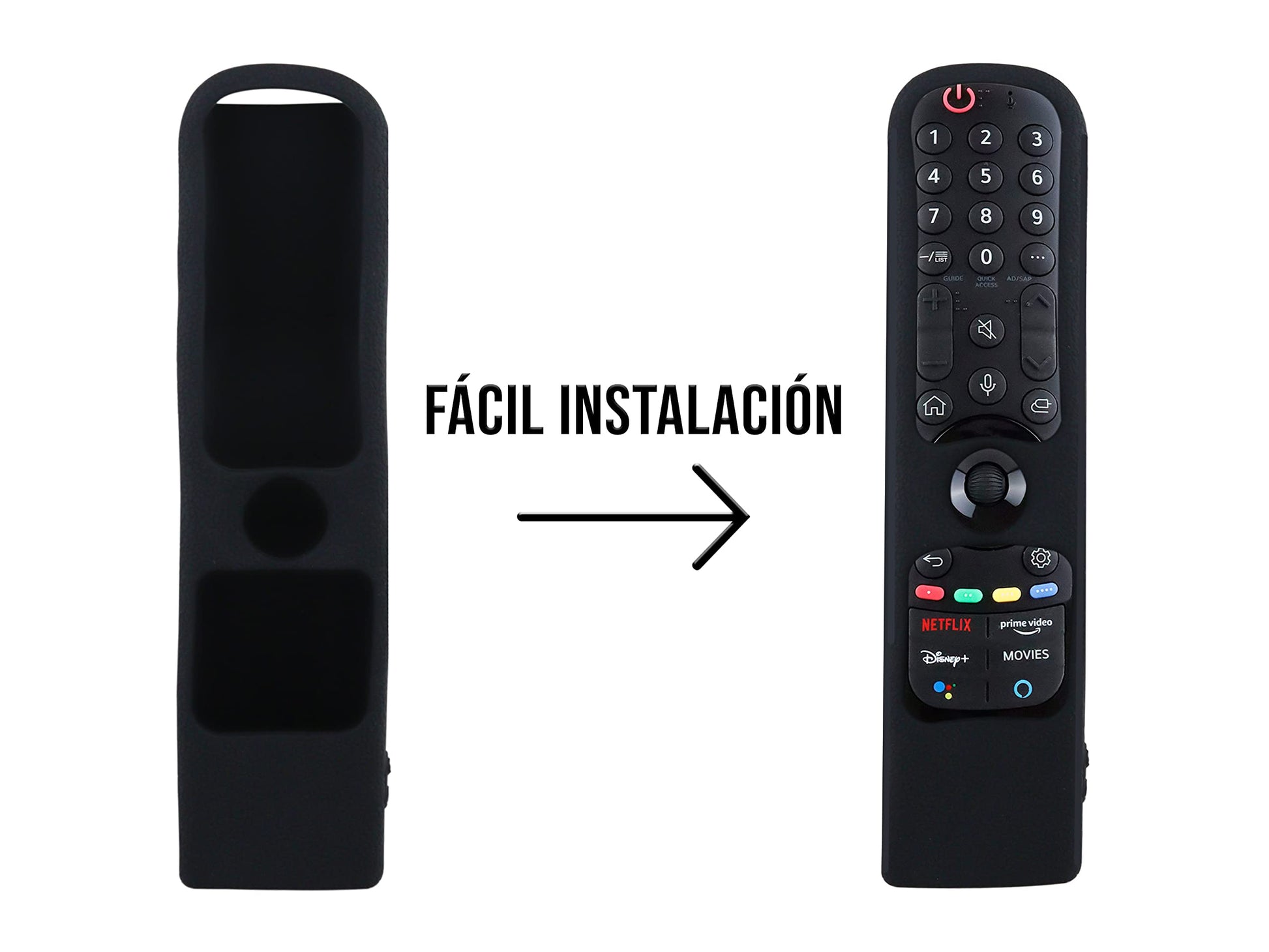 Funda para Control LG Magic MR21GA 2021 Silicon Smart 2022 MR22GR Magic MR22GA