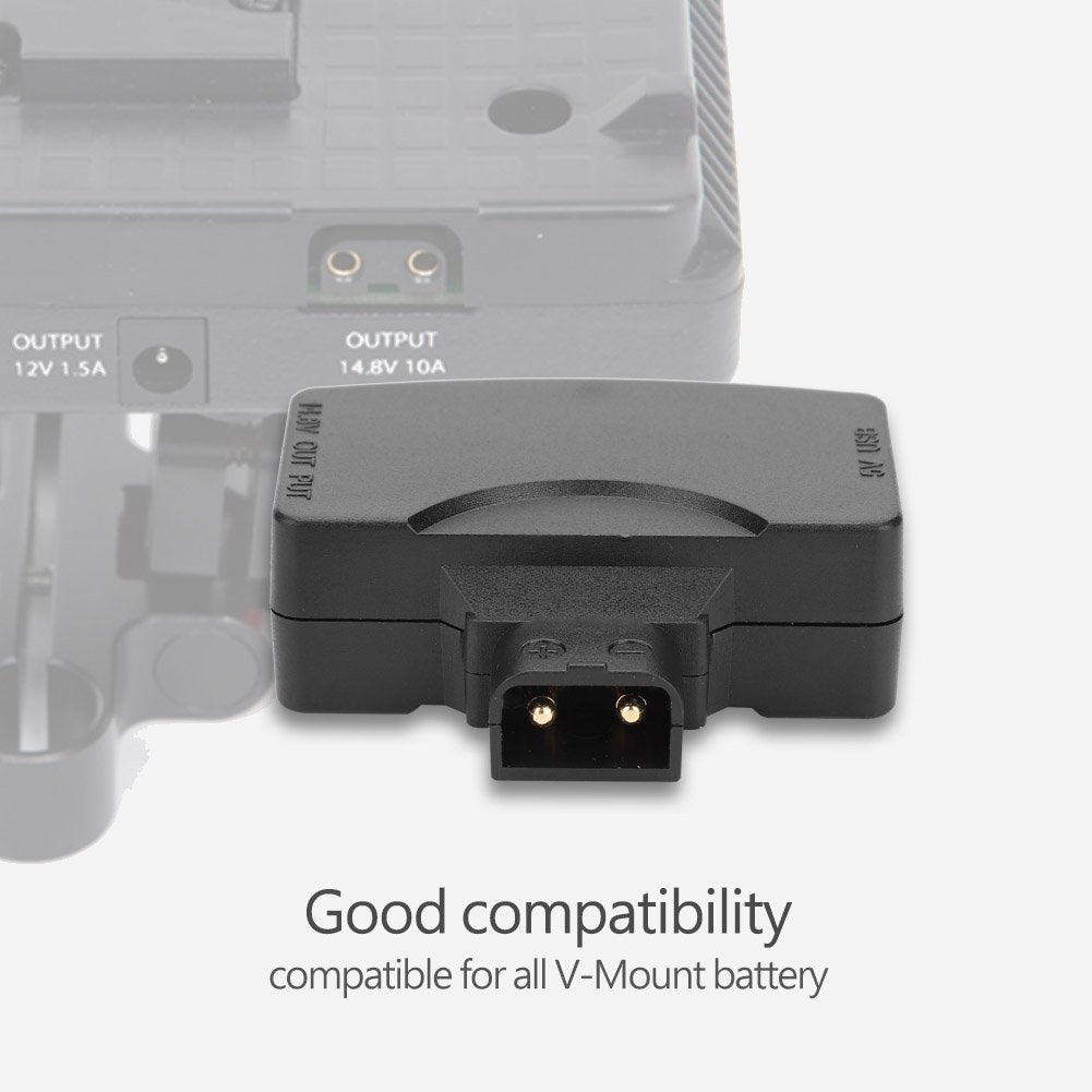 Acouto D-Tap a 5V USB Adaptador Conector para V-Mount Cámara de la Batería para BMCC