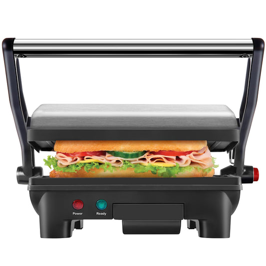Chefman RJ02-180 Parrilla, Prensa Panini Grill y Gourmet Sandwich Maker
