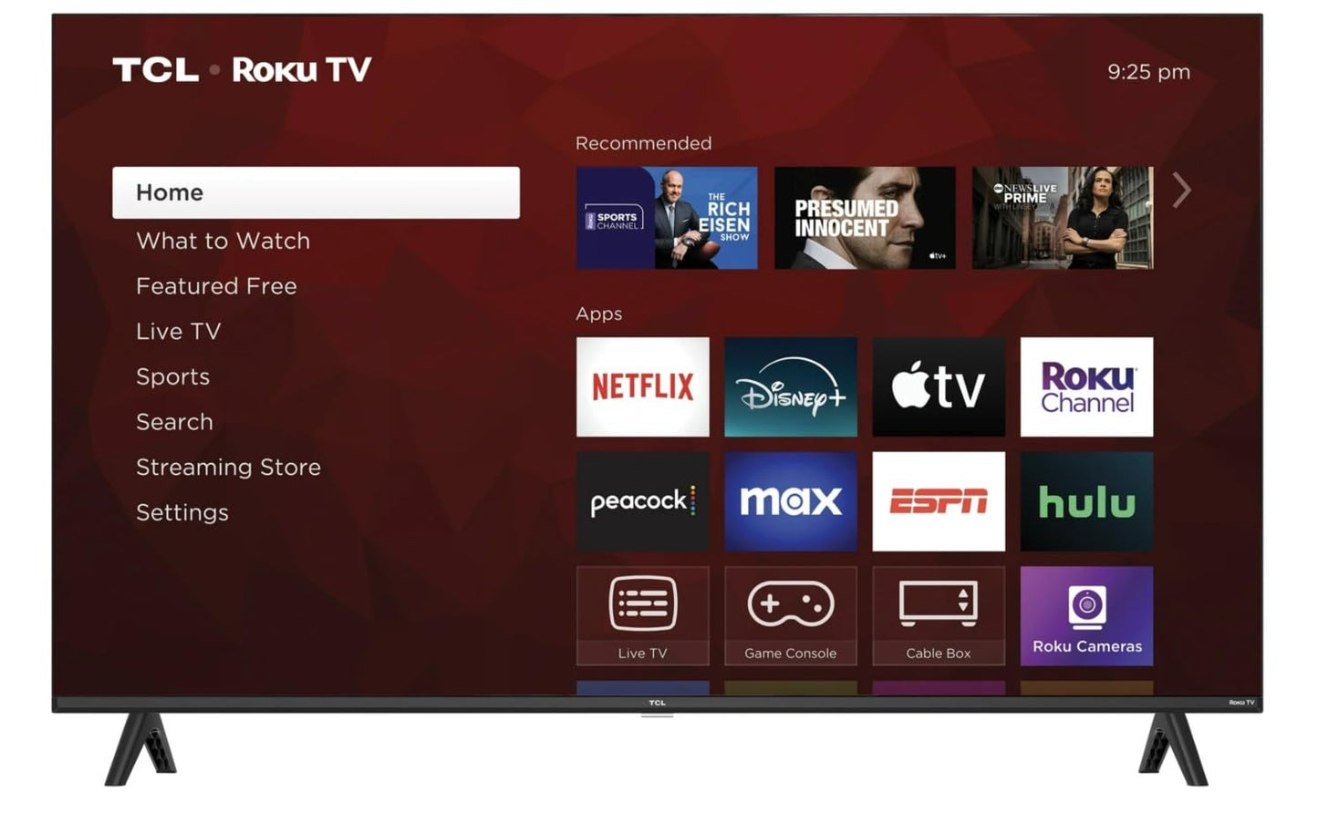 TCL Television Smart TV 43 Pulgadas 2023 Class S (1080p) FHD LED Diseño Slim con R0ku TV Funciona con Alexa y Asistente Google 43S310R (Reacondicionado)