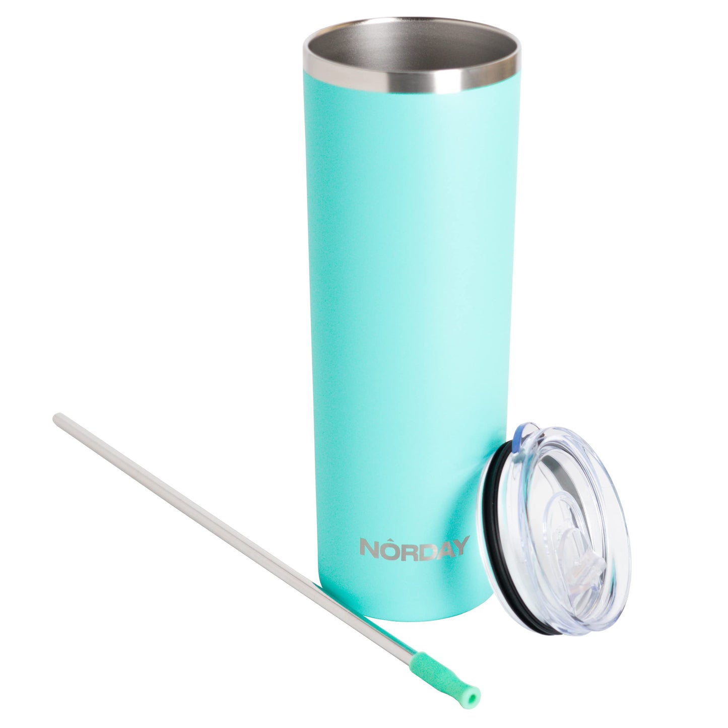 Vaso Térmico NORDAY Aqua Acero Inoxidable Doble Pared para Viaje 22 oz Antiderrame para Mujer y Hombre
