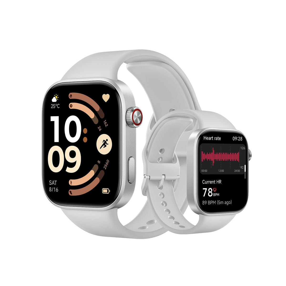 Reloj Inteligente Xiaomi Redmi Gris con GPS Compatible con iOS y Android 5ATM
