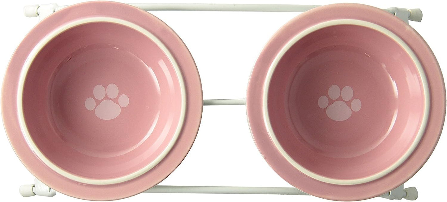 Comedero para Mascotas Petrageous Designs Rosado 5 Pulgadas