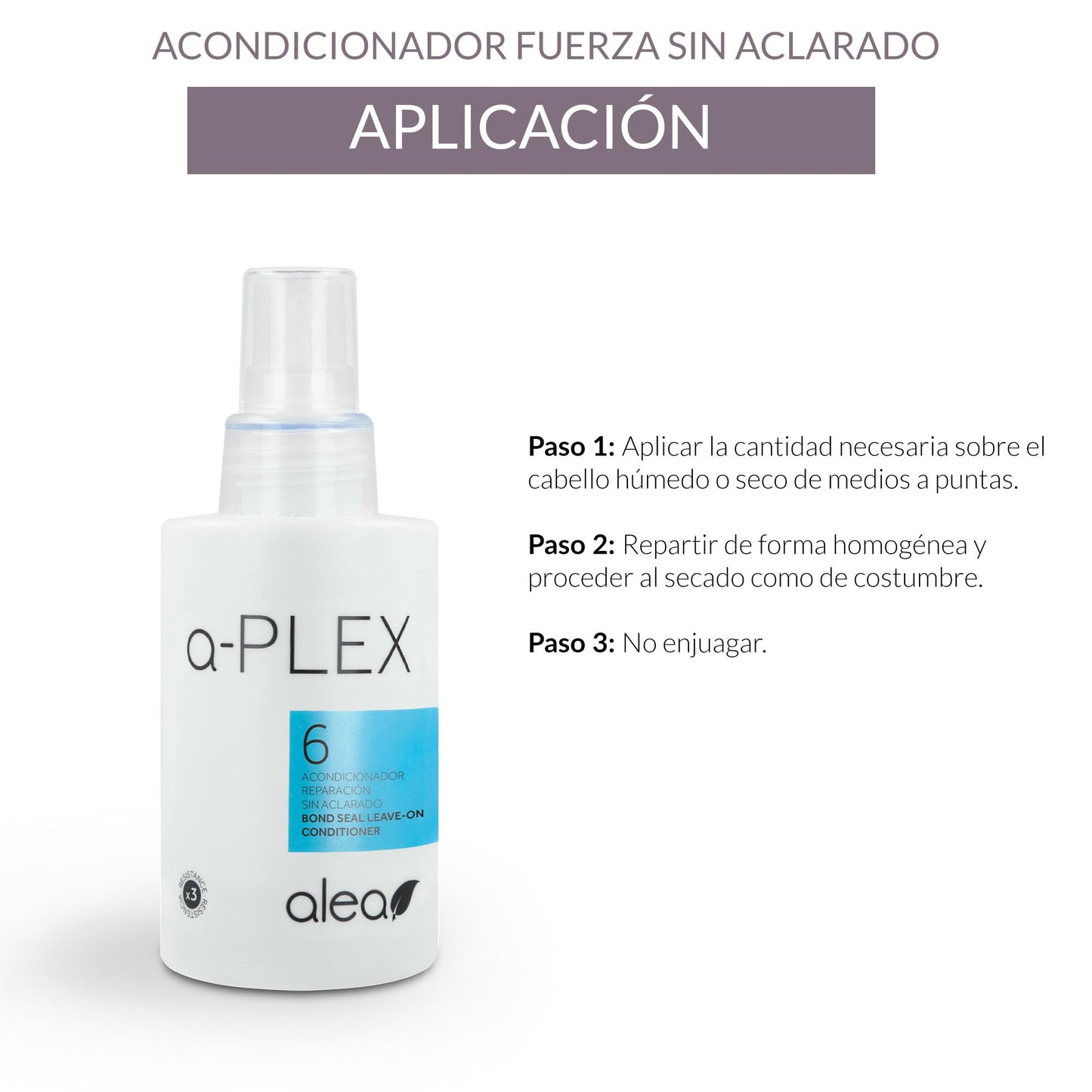 Alea a-Plex 6 Bond Seal Leave-On Hair Conditioner 3.9 fl.oz.