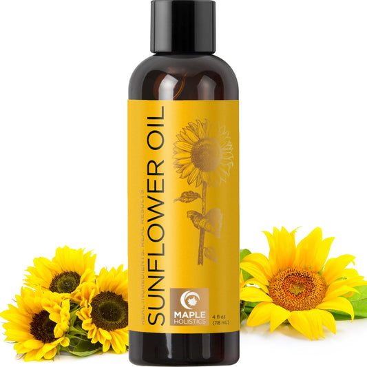 Aceite de Girasol Orgánico 100% Puro para Aromaterapia y Masajes - Oferta Exclusiva de Aceite Vegetal Orgánico - Aprovecha ahora.