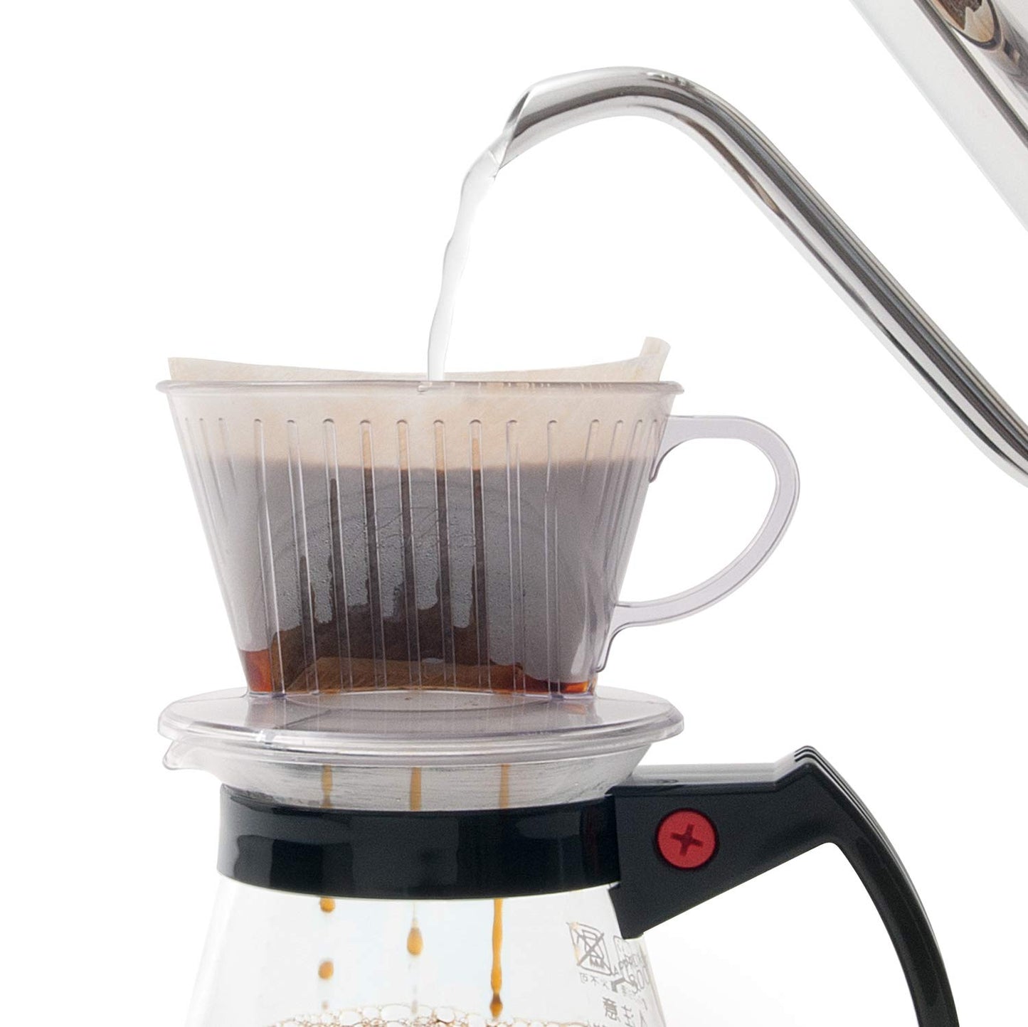 Kalita #05001 Gotero de café, plástico, para 2-4 personas, 102-D