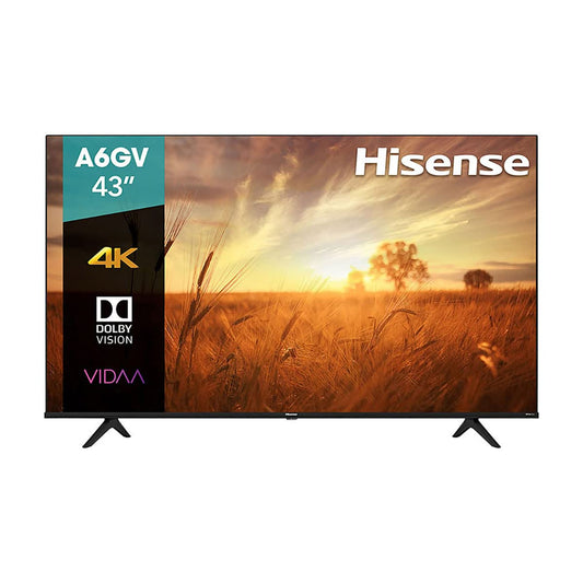 Hisense Pantalla 43" 4K Smart TV UHD 43A6GV VIDAA (2021)