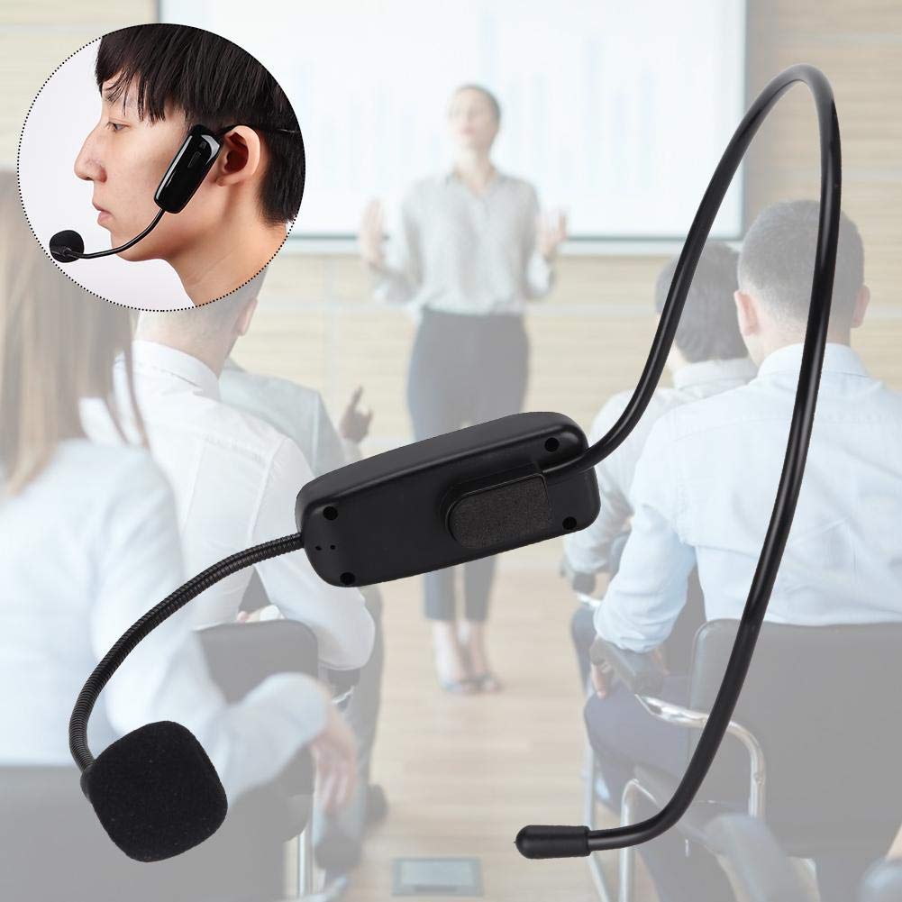 Auriculares Inalámbricos Bluetooth Pomya con Micrófono UHF para Enseñanza y Reuniones