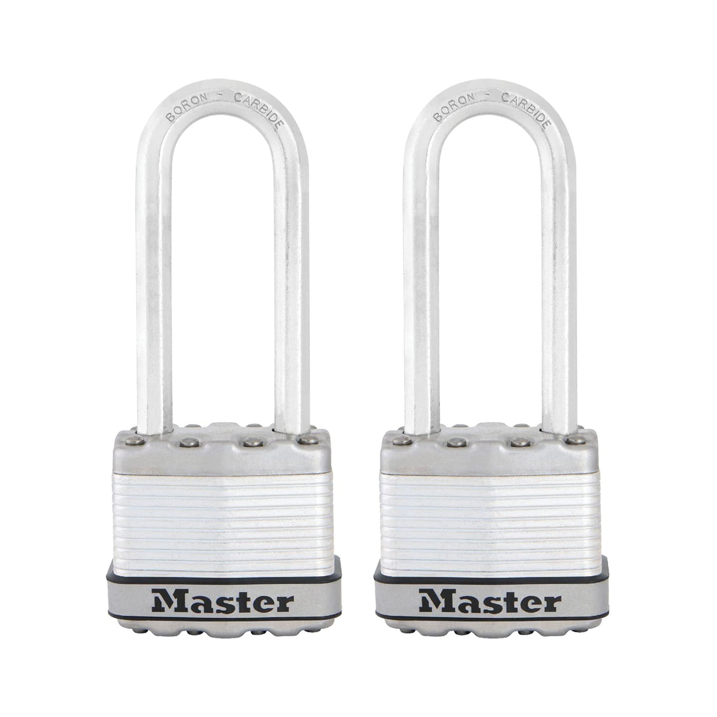 Candado Master Lock Acero Laminado Magnum 1-3/4 Pulgadas Llaves Iguales Paquete de 2