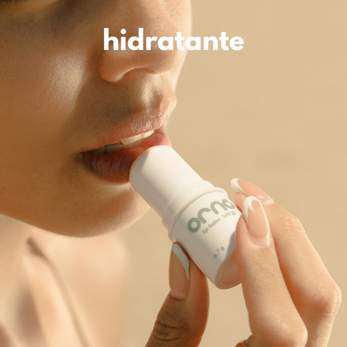 ORNO O-Stick Bálsamo Labial Protector solar SPF 30 con Vitamina E y Manteca de Karité