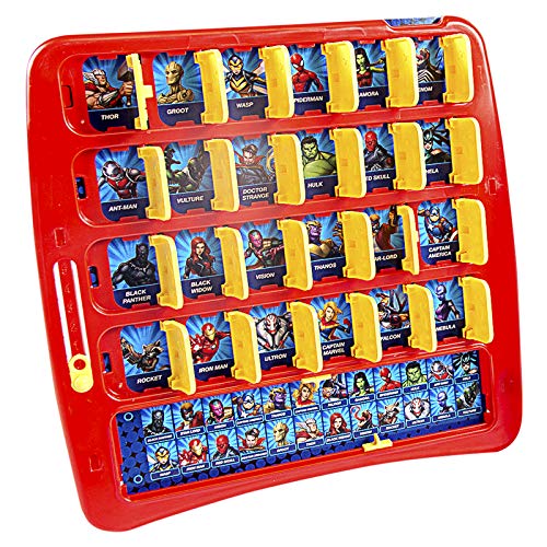 Novelty Corp - Juego de adivinanza de Marvel, 2 jugadores, Edad recomendada: 8+