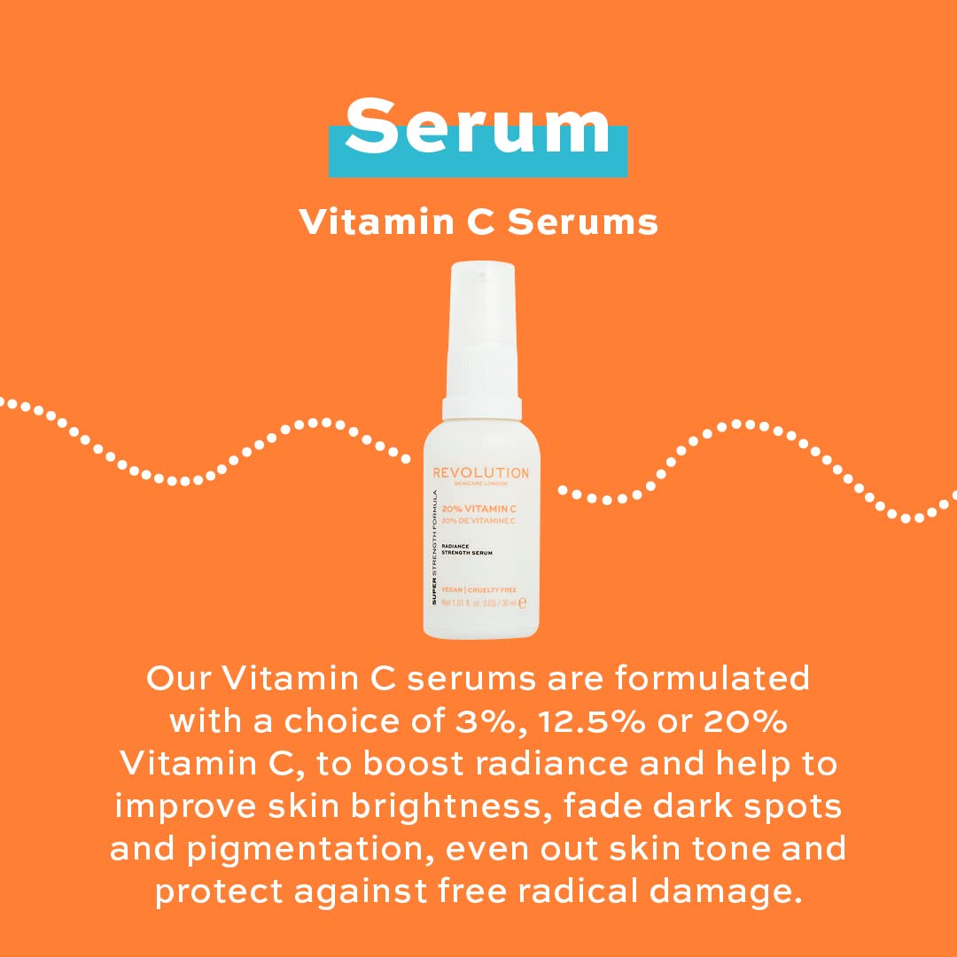 Serum Vitamina C 12.5% nutre y revitaliza, Revolution Skincare